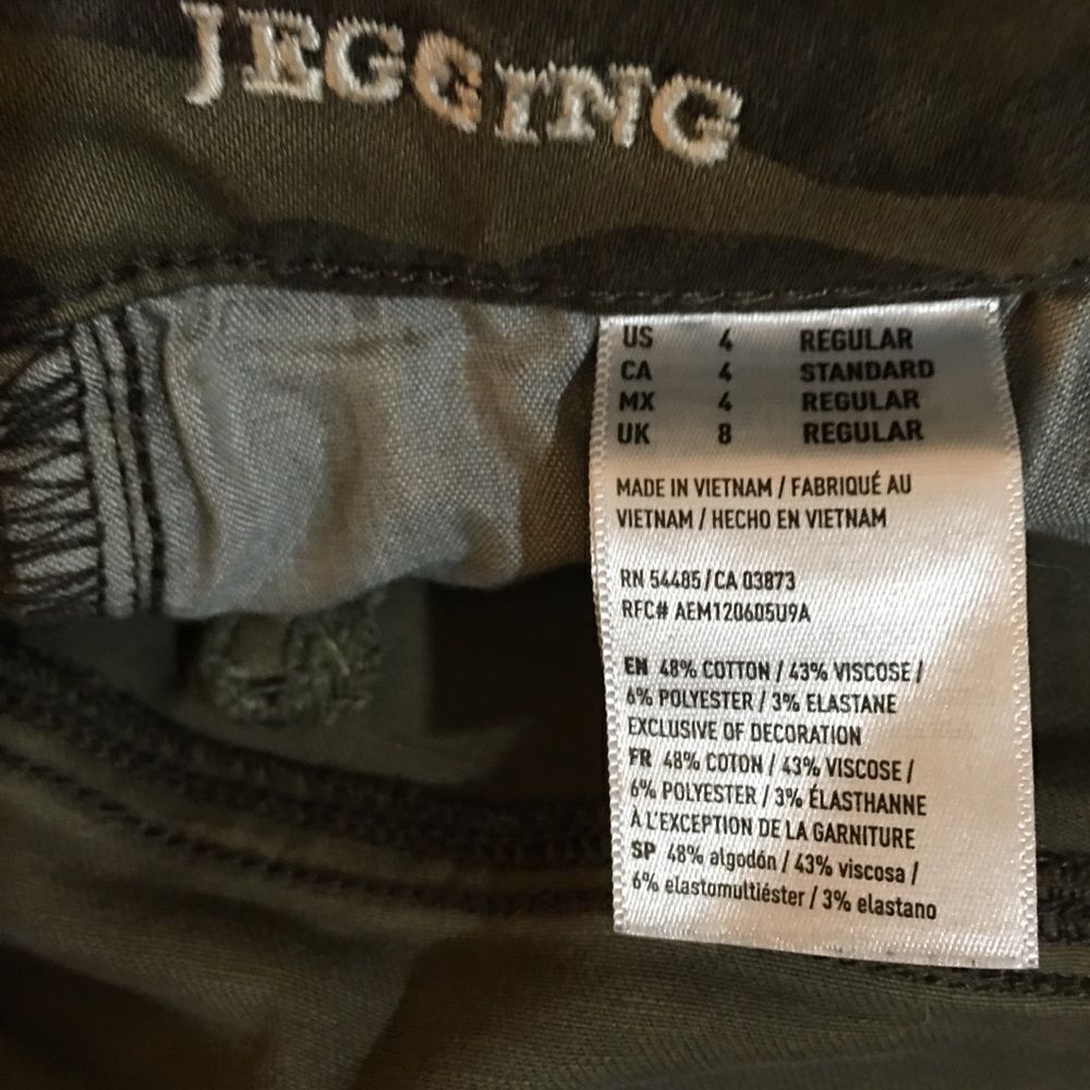 American‎ Eagle 🦅 Camo Jeg Jeans #camo - Picture 5 of 6
